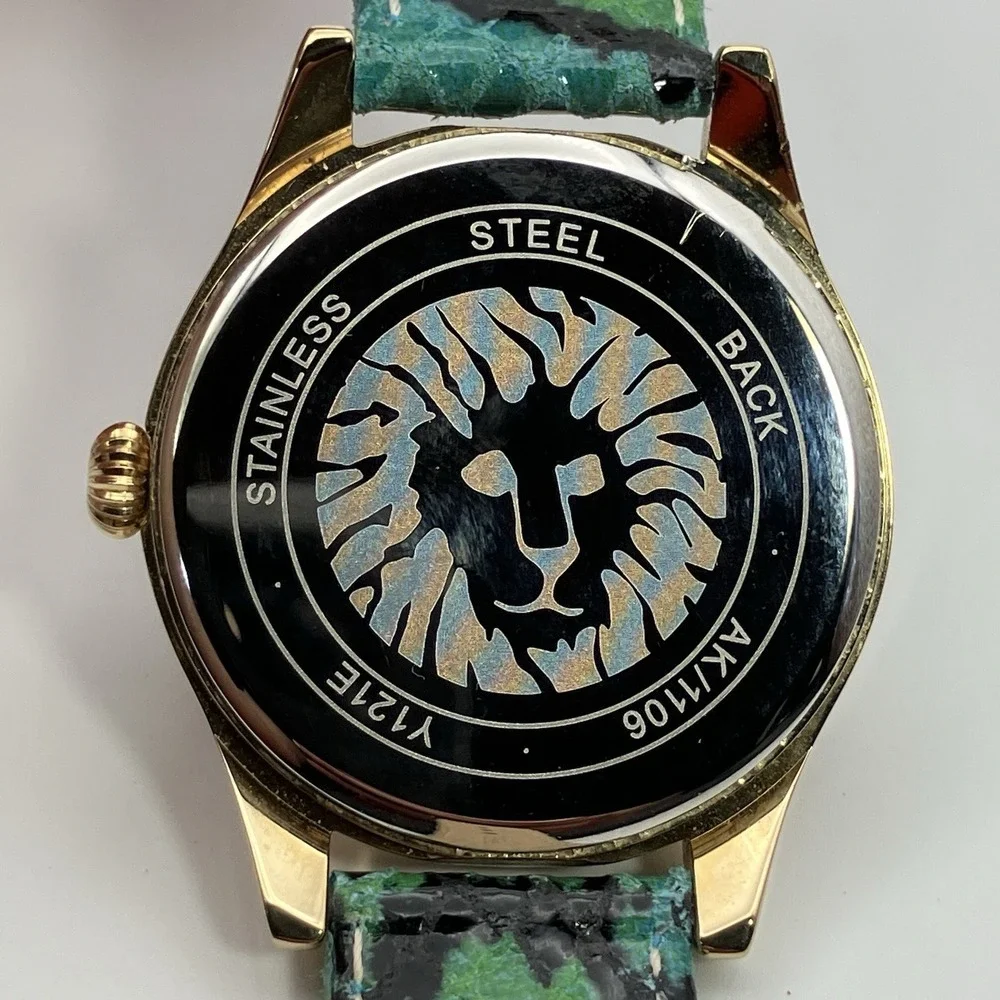 1 - Anne‎ Klein Watch / Leather Band / Women's / New Battery / No. 3 / Flaws